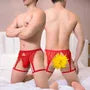 Lace Garter Thong