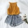 High Waist Denim Shorts