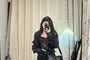Collar Plain Faux Leather Crop Zip Biker Jacket