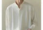 Long-Sleeve Plain Shirt