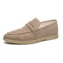 Faux Suede Loafers