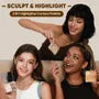 2 IN 1 Highlighter Contour Palette - 4 Colors