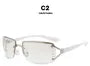 Rhinestone Rimless Rectangle Sunglasses