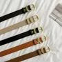 Faux Leather Belt