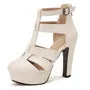 Strappy Platform Chunky Heel Sandals