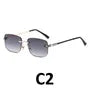 Square Full Rim Sunglasses