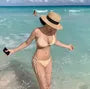 Plain Triangle Bikini Set