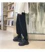 Drawstring Waist Plain Straight Leg Sweatpants
