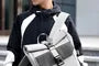 Plain Buckled Lightweight Backpack