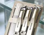 Set of 5: Stainless Steel Nail Clipper + Nail File + Earpick (Various Designs)