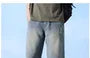Mid Waist Washed Denim Shorts
