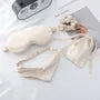 Set:  Plain Sleeping Eye Mask + Headband + Scrunchie + Drawstring Bag