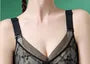 [90B - 105D] Plus Size Sheer Jacquard Bra