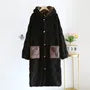 Couple Matching Checkered Hooded Flannel Button Robe
