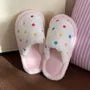 Dotted Fluffy Home Slippers
