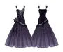 Sleeveless Lace Maxi A-Line Dress / High Rise Maxi A-Line Skirt / Set