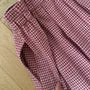 Mid Rise Plaid Maxi A-Line Skirt