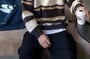 Crewneck Striped Sweater