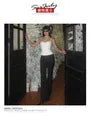 Lace Panel Crop Corset Top