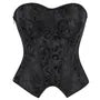 Jacquard Tube Corset Top