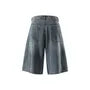 Washed Denim Jorts