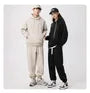 Couple Matching Set: Plain Hoodie + Sweatpants