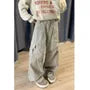 High Waist Wide Leg Cargo Jeans