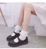 Lace-Trimmed Socks