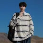 Crewneck Striped Sweatshirt