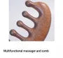 Wooden Massage Hair Comb