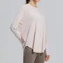 Long-Sleeve Crew Neck Plain Sports T-Shirt