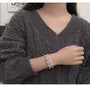 Rhinestone Layered Bangle