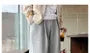 Drawstring Waist Plain Straight Leg Sweatpants