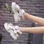 Buckled Slingback Platform Sandals