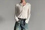 Mid Rise Washed Wide Leg Jeans