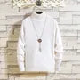 Turtleneck Plain Cable Knit Sweater