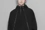 Hooded Plain Zip Windbreaker