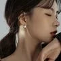 Polished Sterling Silver Hoop Earring (various designs)