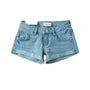 Low Rise Denim Hot Pants