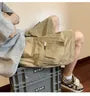 High Waist Palin Wide Leg Cargo Shorts