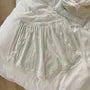 Elastic Waist Lace Trim Boyshorts