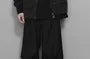 Round Neck Plain Zip Windbreaker
