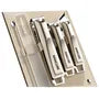 Set of 5: Stainless Steel Nail Clipper + Nail File + Earpick (Various Designs)
