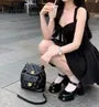 Sleeveless Sweetheart Neck Plain Mini A-Line Dress