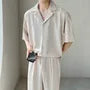 Short-Sleeve Plain Shirt