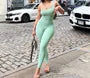 One-Shoulder Plain Jumpsuit