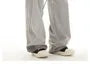 Stripe-Accent Loose-Fit Wide-Leg Sweatpants