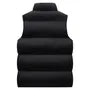 Mock Neck Zip-Up Puffer Vest