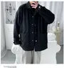 Oversized Snap-Button Shirt Jacket