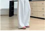 Drawstring Waist Plain Baggy Sweatpants